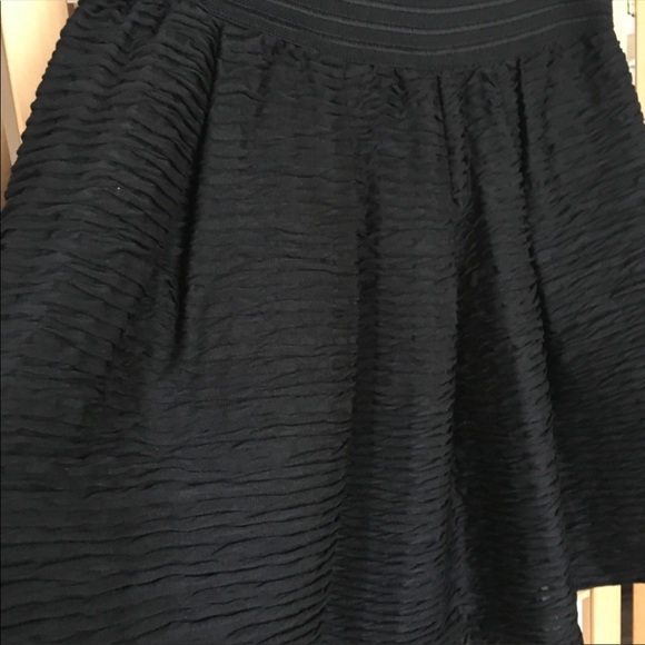 Pins and Needles Black Knit Skirt SZ L - Picture 5 of 8